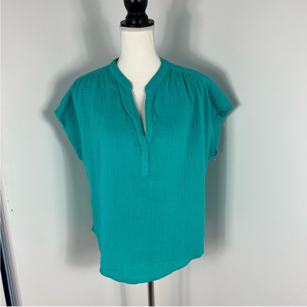 NWOT Xirena Kane Gaudencia cotton gauze top - Picture 2 of 10